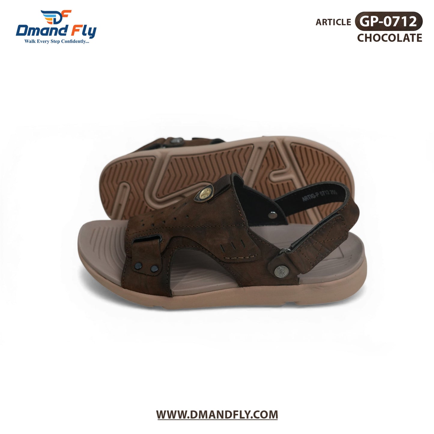 GP-0712 Belt Sandal (Chocolate)