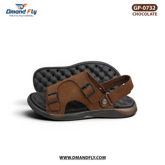 GP-0732 Leather Sandal (Chocolate)