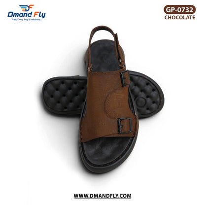 GP-0732 Leather Sandal (Chocolate)