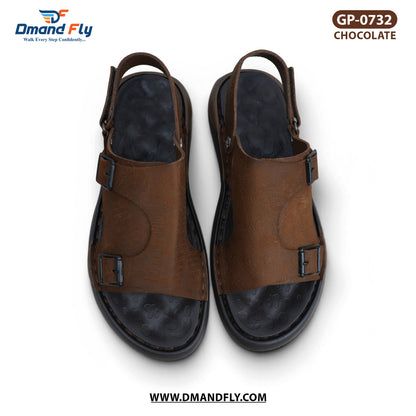 GP-0732 Leather Sandal (Chocolate)