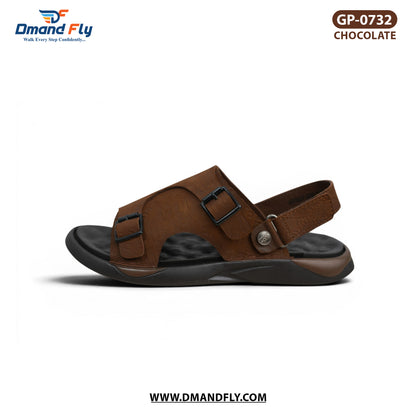 GP-0732 Leather Sandal (Chocolate)