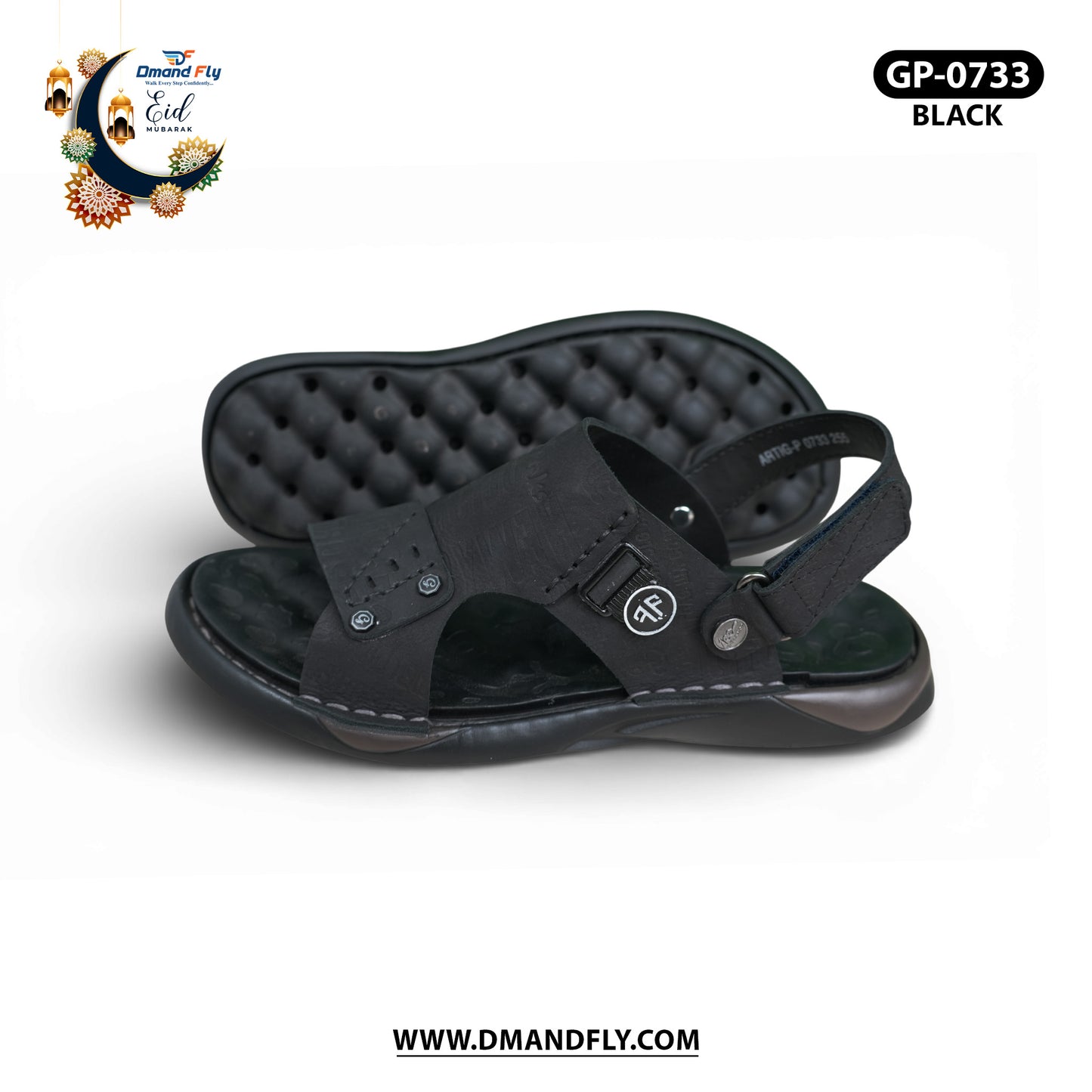 GP-0733 Sandal (Black)