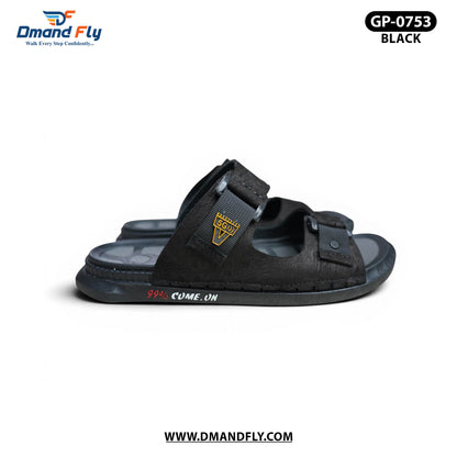 GP-0753 Leather Sandal (Black)