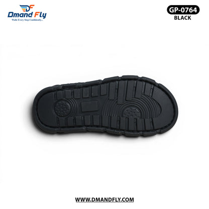 GP-0764 Leather Sandal (Black)