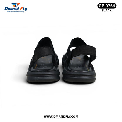 GP-0764 Leather Sandal (Black)