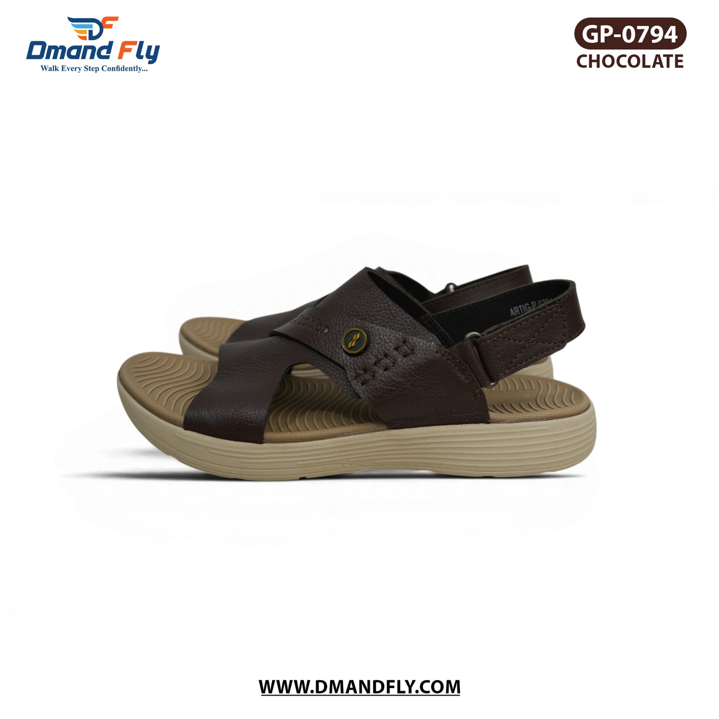 GP-0794 Hawai Sole Sandal (Chocolate)