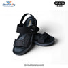 GP-0796 Leather Sandal (Black)