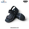 GP-0796 Leather Sandal (Black)