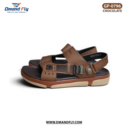 GP-0796 Leather Sandal (Chocolate)
