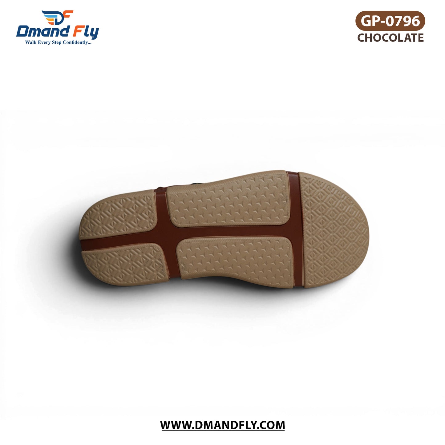 GP-0796 Leather Sandal (Chocolate)