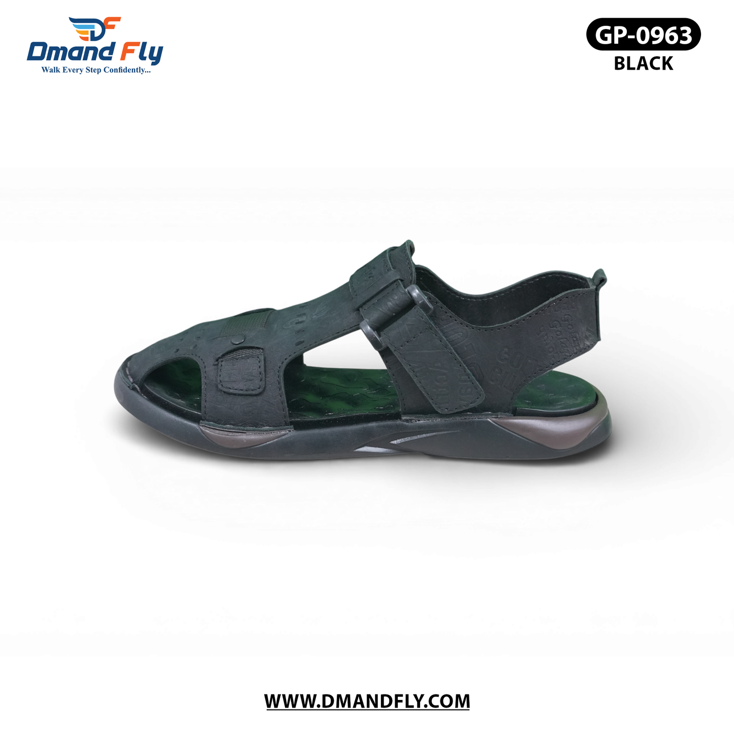 GP-0963 Sandal (Black)
