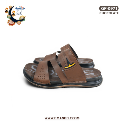 GP-0971 Leather Sandal (Chocolate)
