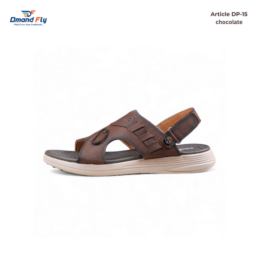 DP-15 Leather Sandal (Chocolate)