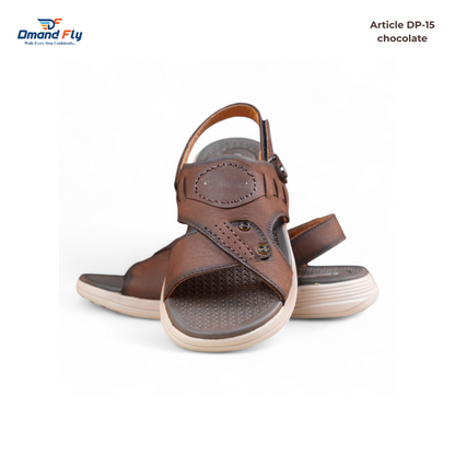 DP-15 Leather Sandal (Chocolate)