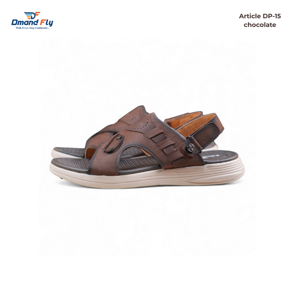 DP-15 Leather Sandal (Chocolate)