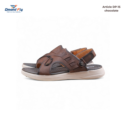 DP-15 Leather Sandal (Chocolate)