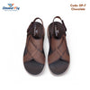 DP-7 Leather Sandal (Chocolate)