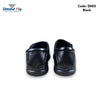 D005 Leather Sandal Black