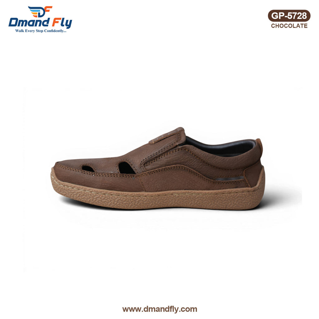 GP-5728 Leather Cycle Shoe (Chocolate)