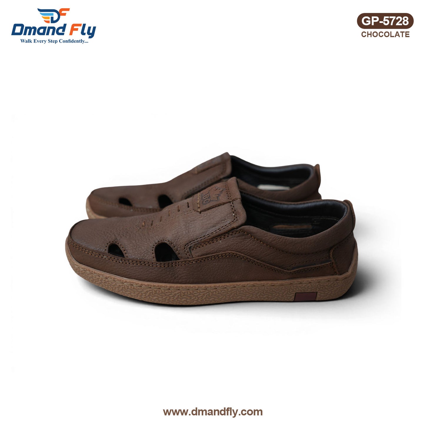 GP-5728 Leather Cycle Shoe (Chocolate)