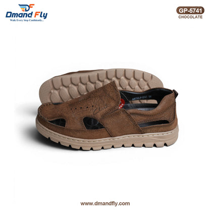 GP-5741 Leather Cycle Shoe (Chocolate)