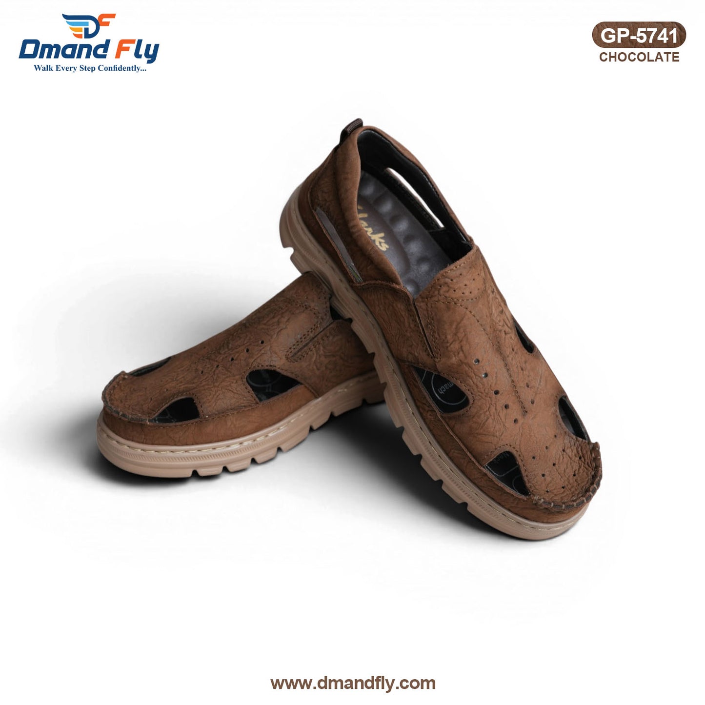 GP-5741 Leather Cycle Shoe (Chocolate)