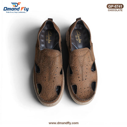 GP-5741 Leather Cycle Shoe (Chocolate)