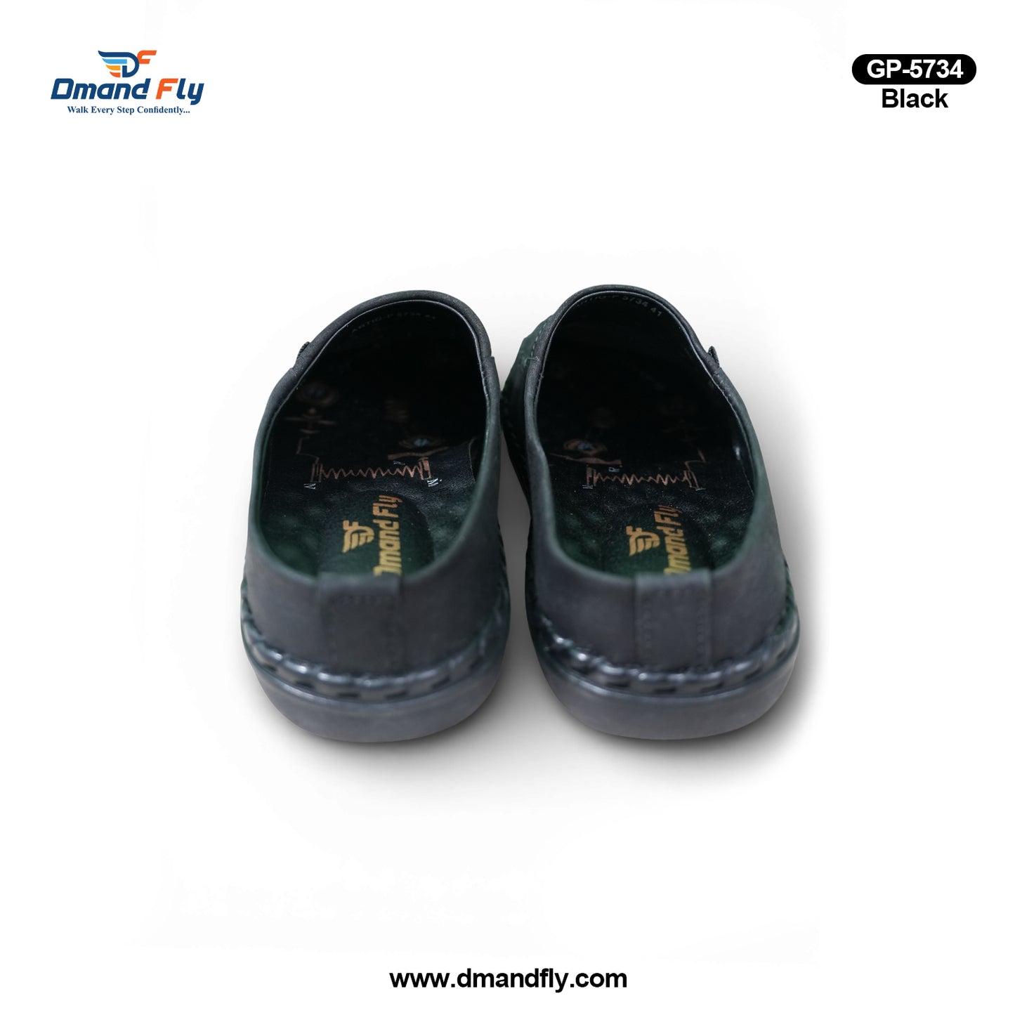 GP-5734 Half Casual Shoe (Black)