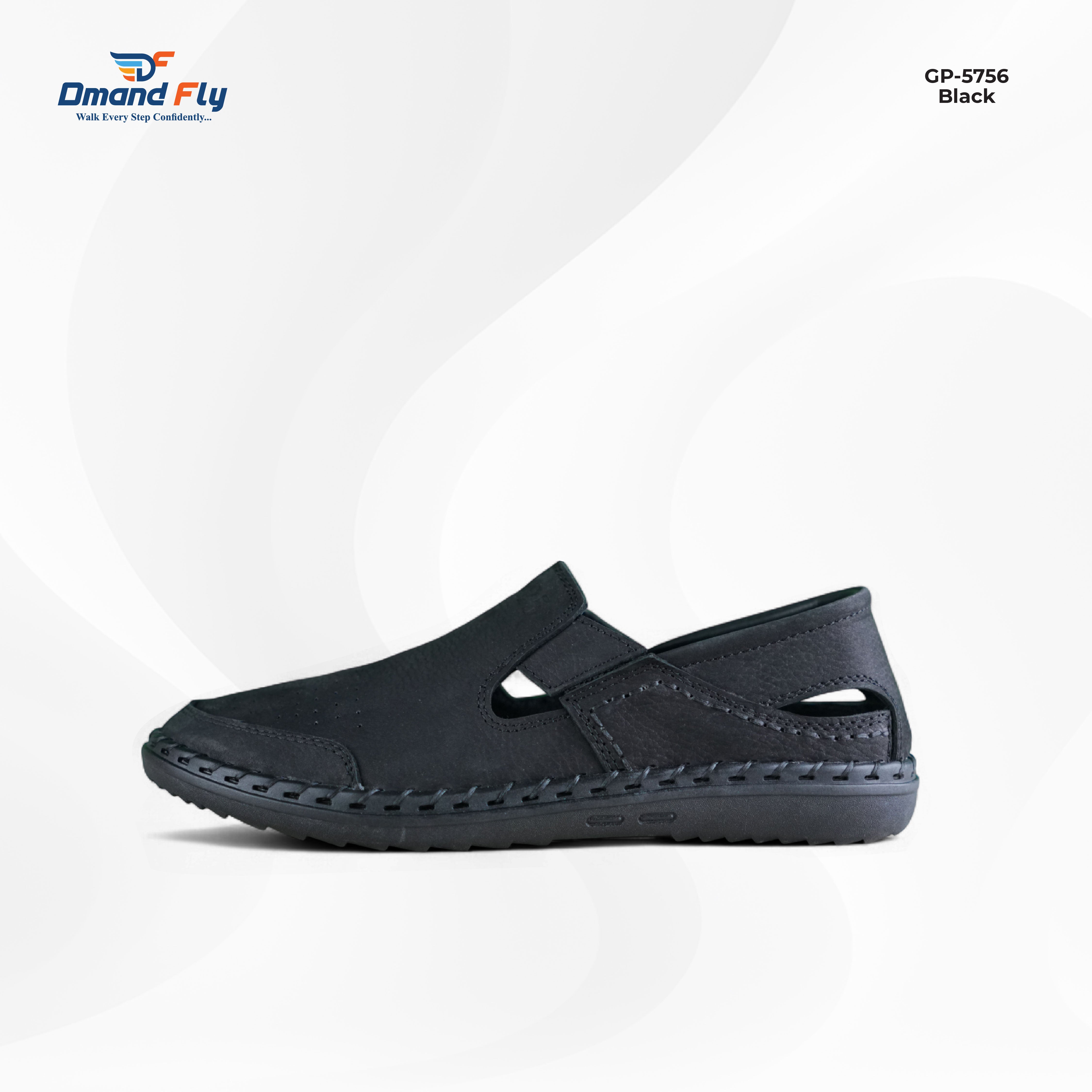 V5756 GP-5756 Sandal (Black) – dmandfly.com