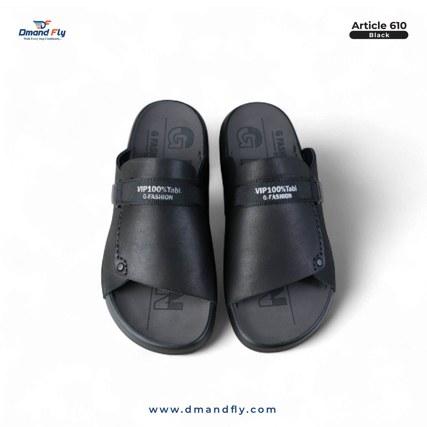 610 Sandal (Black)