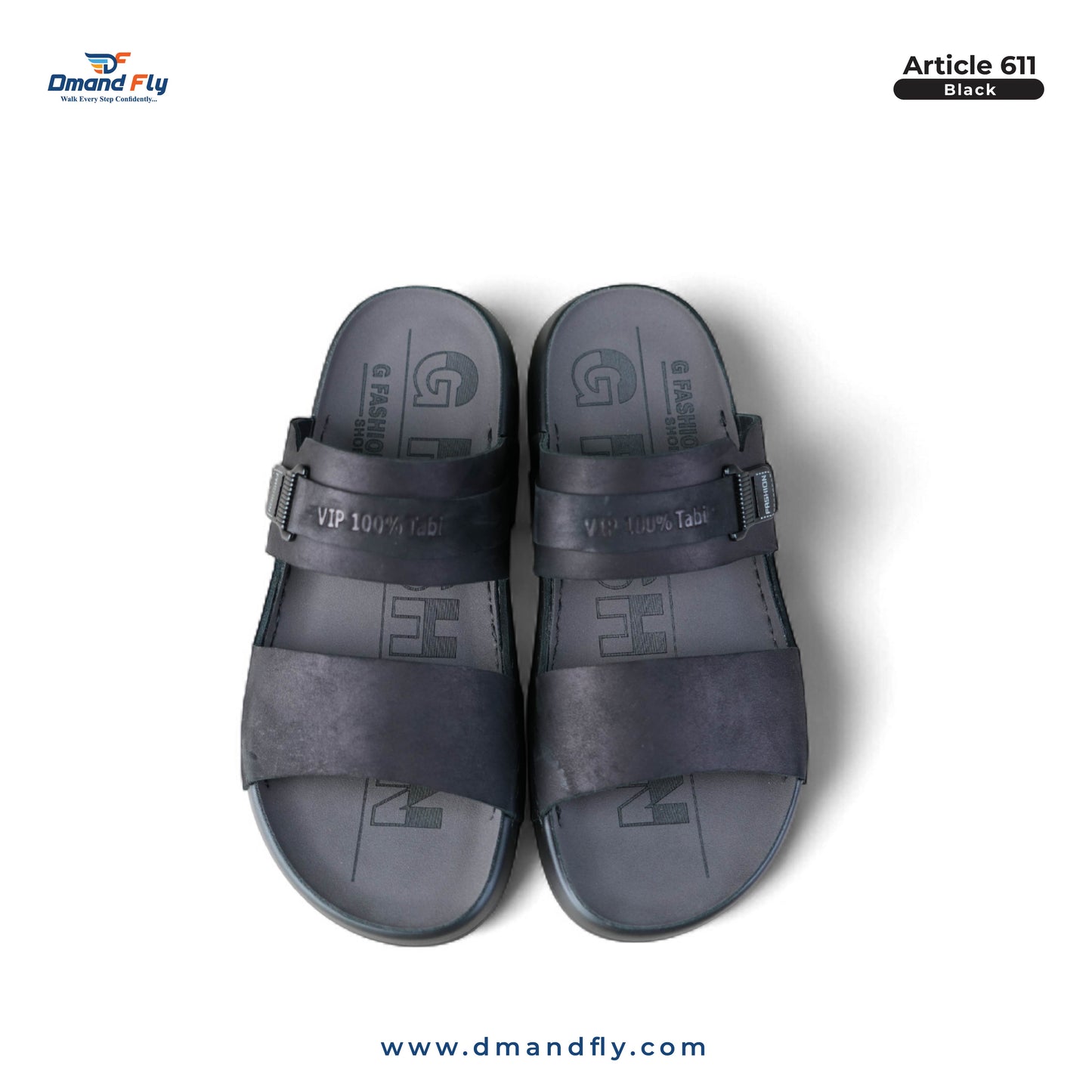611 Sandal (Black)