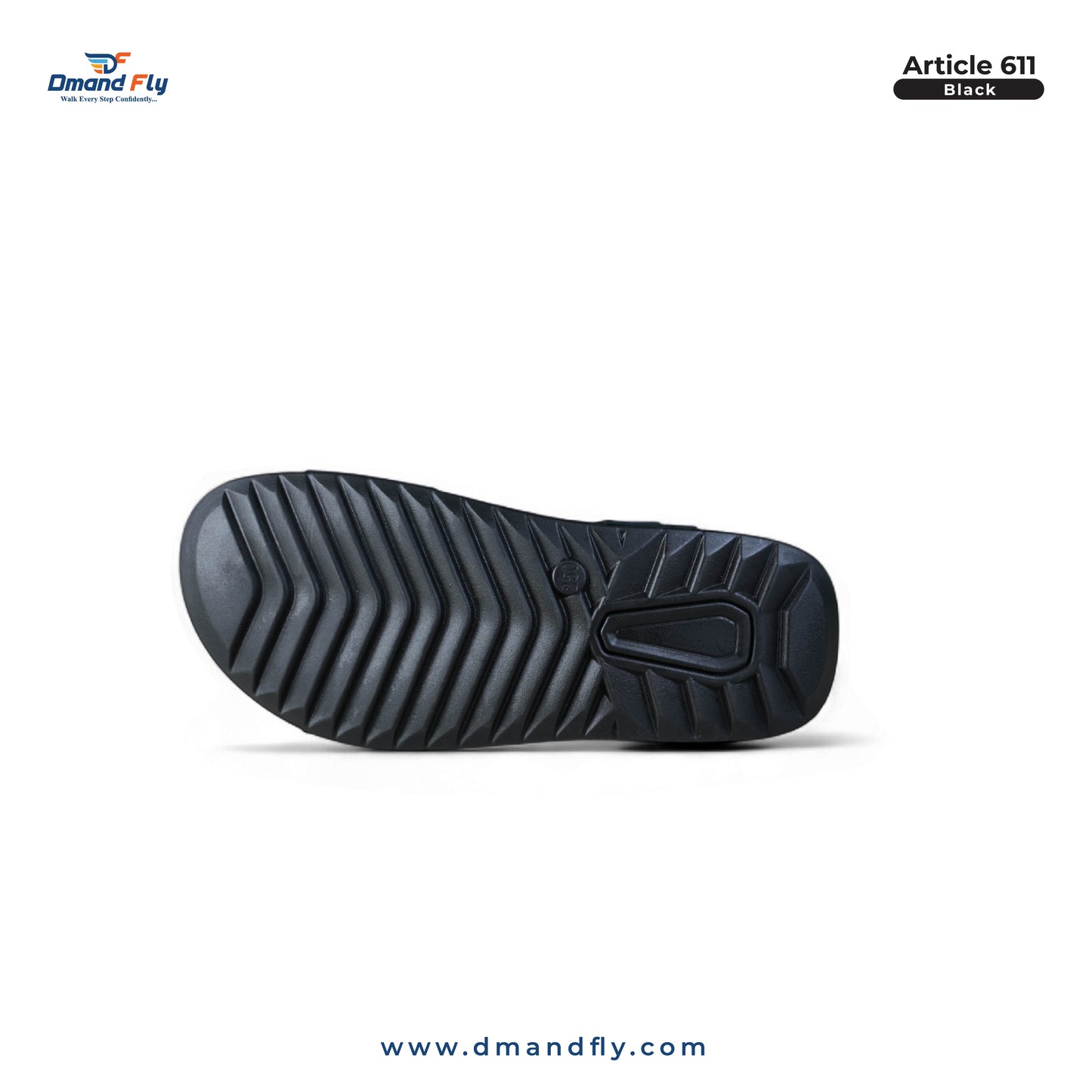 611 Sandal (Black)