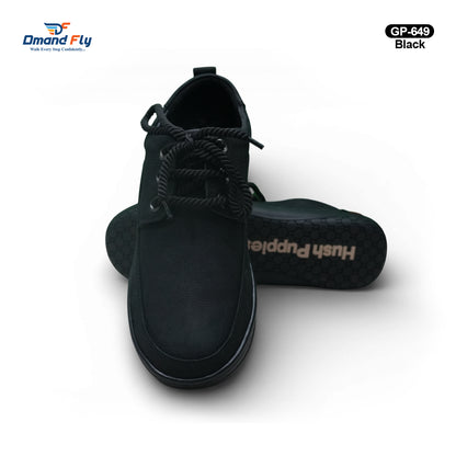GP-649 Lace Up Casual (Black)