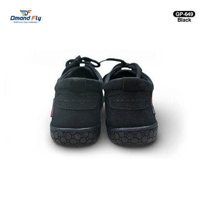 GP-649 Lace Up Casual (Black)