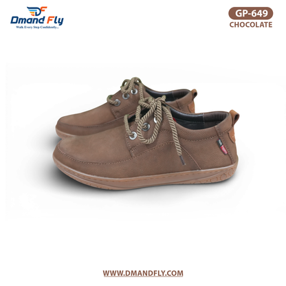 GP-649 Lace Up Casual (Chocolate)