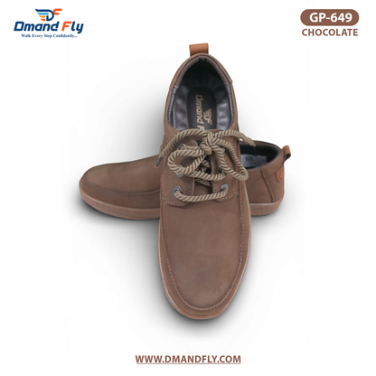 GP-649 Lace Up Casual (Chocolate)