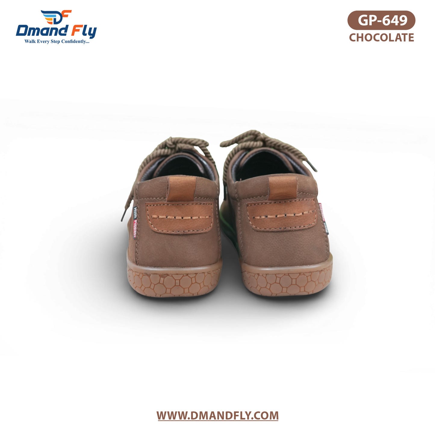 GP-649 Lace Up Casual (Chocolate)