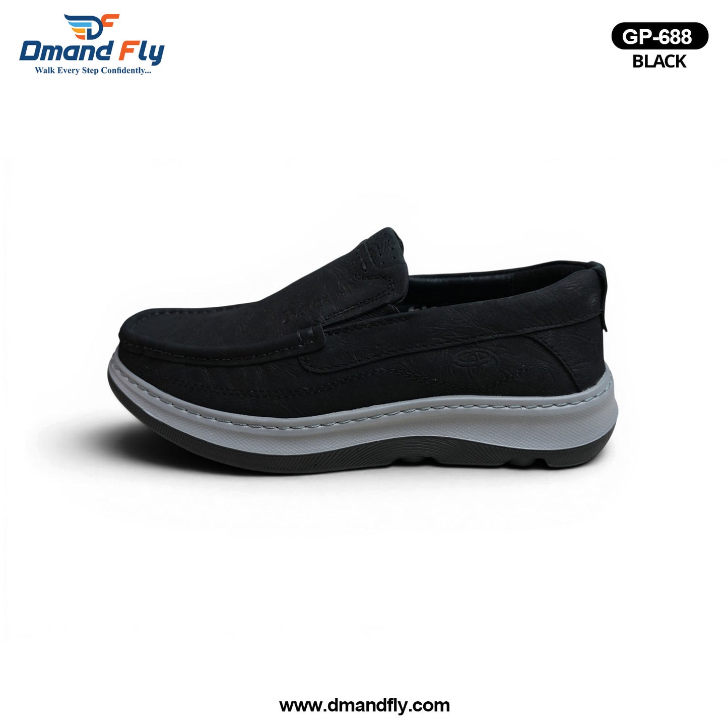 GP-866 Original Leather Casual (Black)