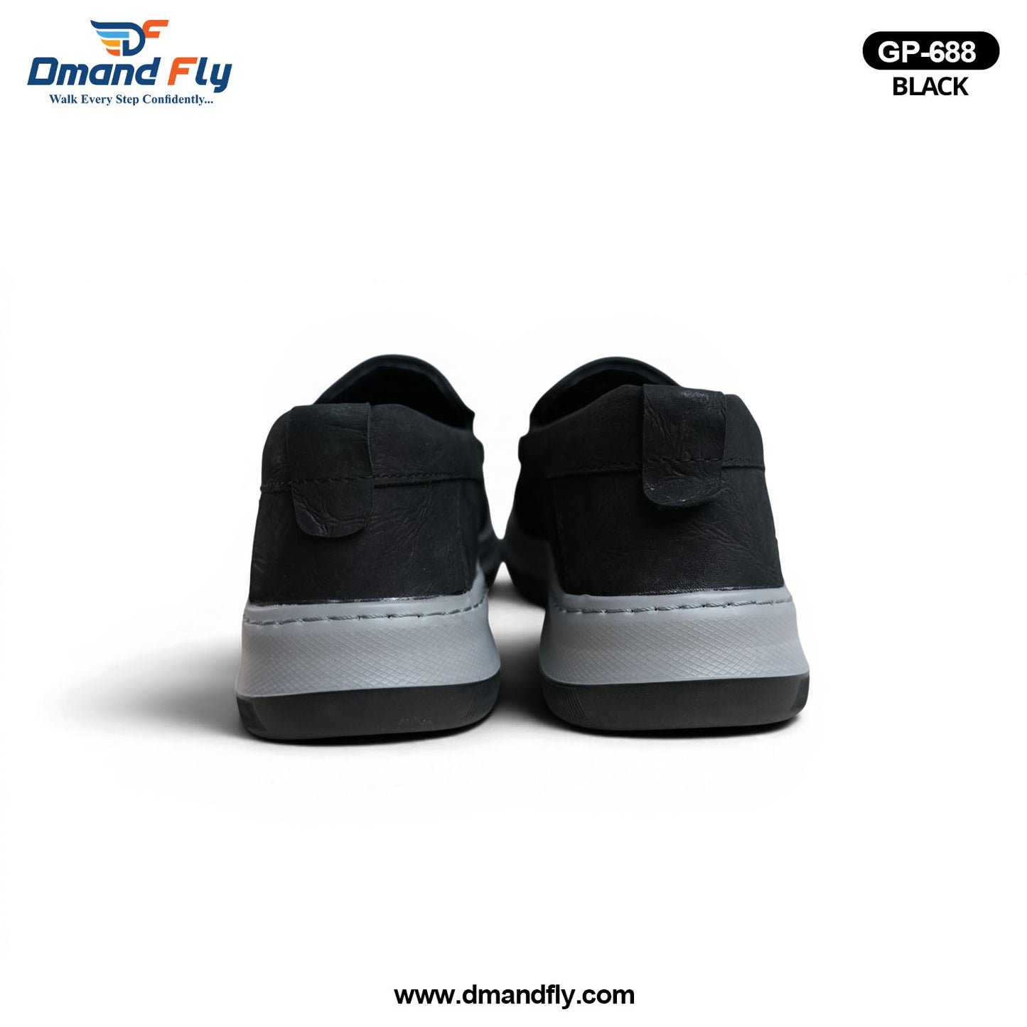 GP-866 Original Leather Casual (Black)