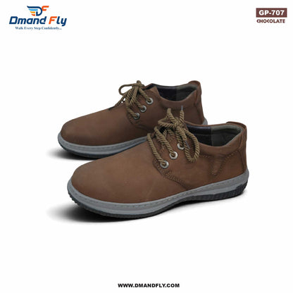GP-707 Original Leather Shoe (Chocolate)