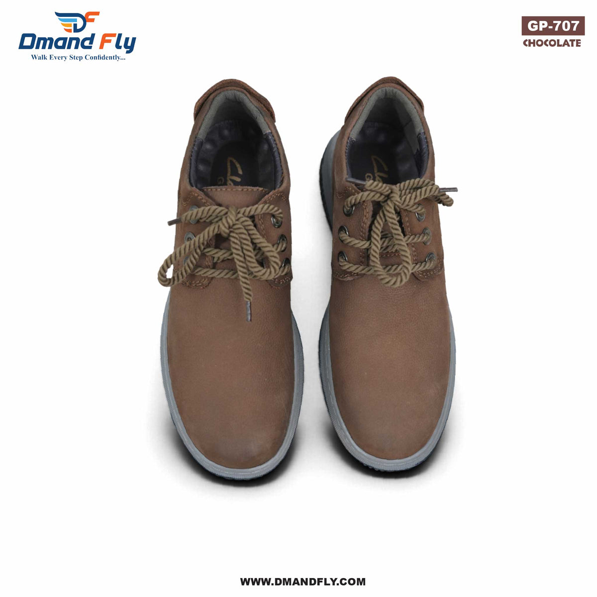 GP-707 Original Leather Shoe (Chocolate)