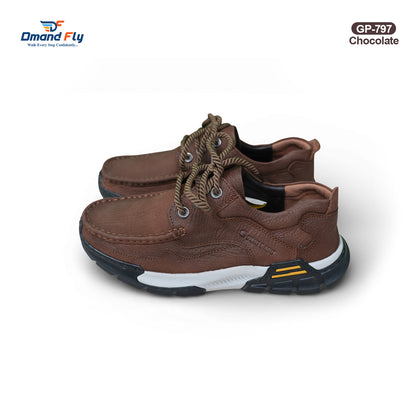 GP-797 Lace Up Casual (Chocolate)