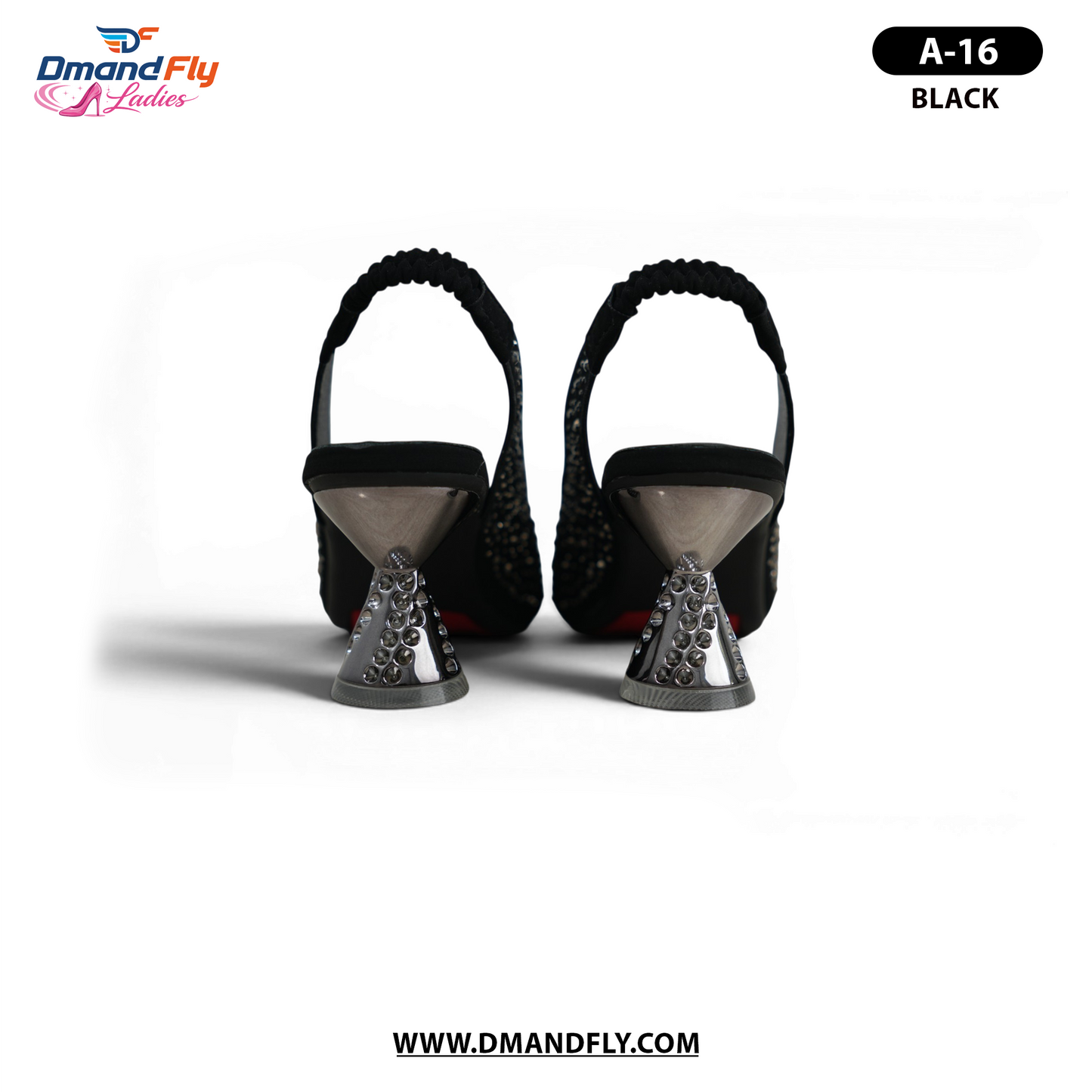 A16 Stone Work Heel (Black)