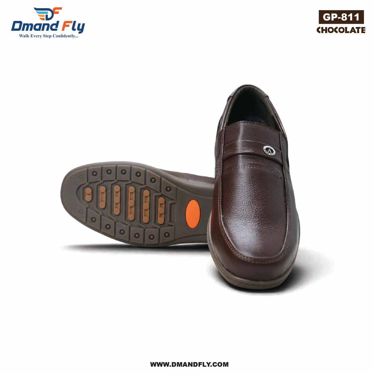 GP-811 Premium Leather Casual (Chocolate)