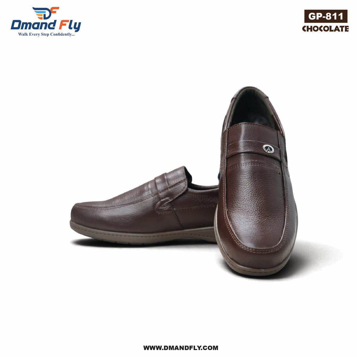 GP-811 Premium Leather Casual (Chocolate)