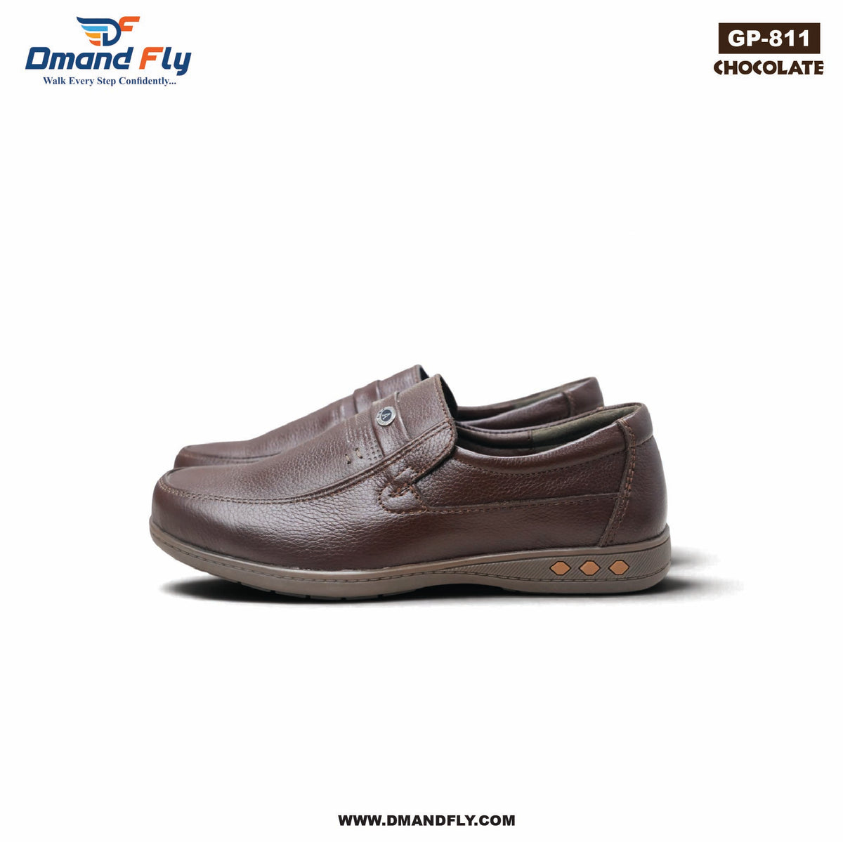 GP-811 Premium Leather Casual (Chocolate)