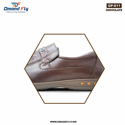 GP-811 Premium Leather Casual (Chocolate)