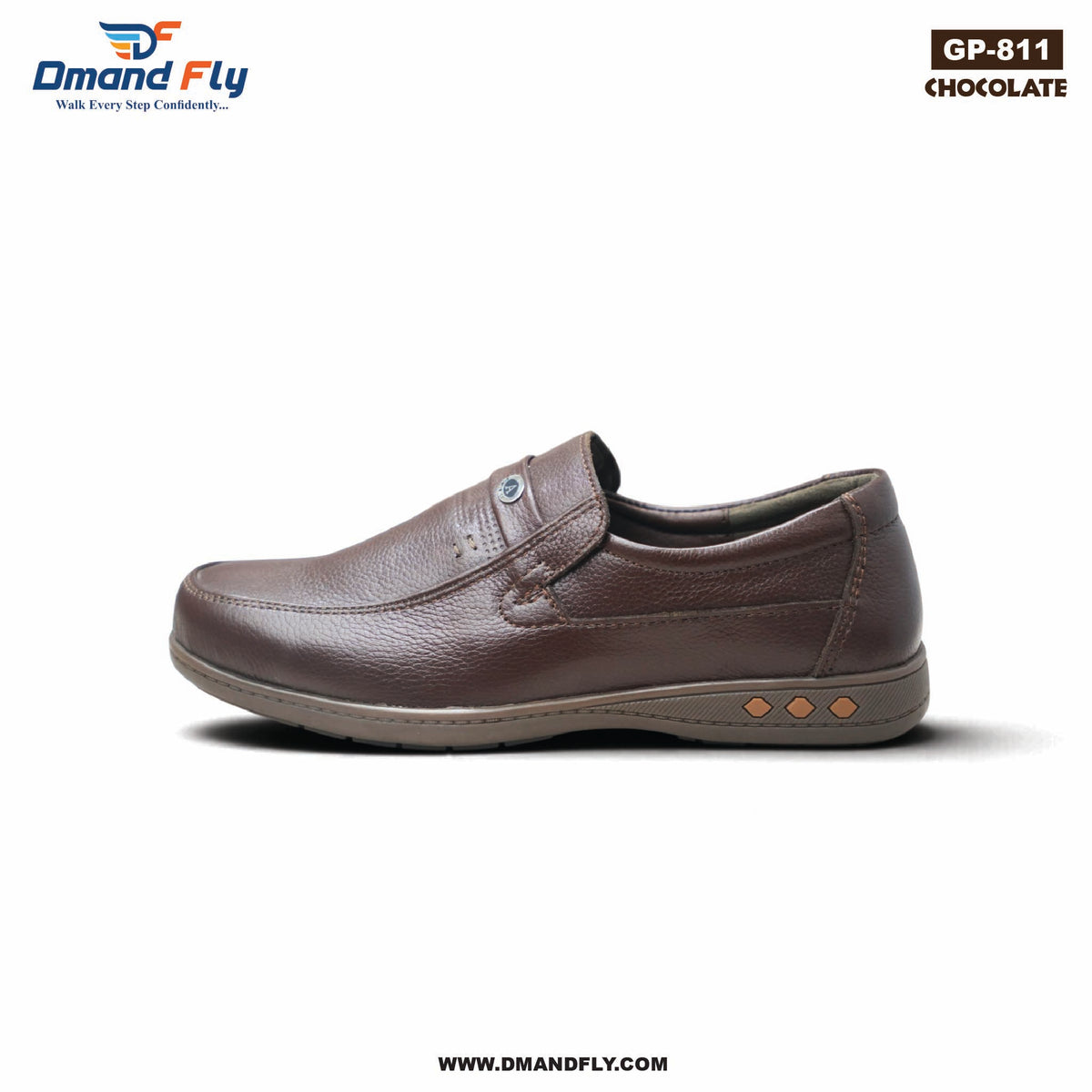 GP-811 Premium Leather Casual (Chocolate)