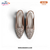 A16 Stone Work Heel (Cream)