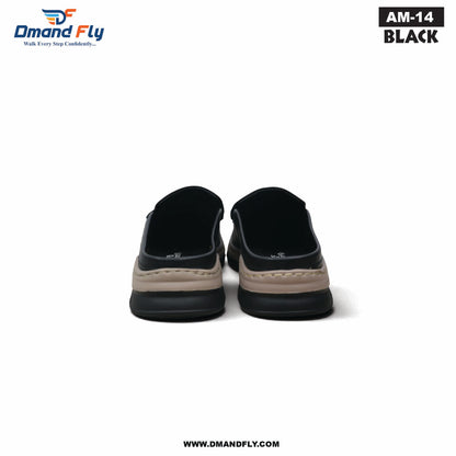 AM-14 Original Leather Half Casula Shoe (Black)